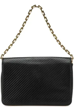Saint Laurent Femme, Pre-owned, Noir, Taille: ONE Size Pre-owned Cuir sacs-ports-paule