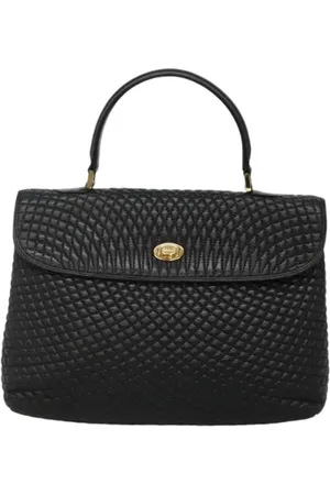 Bally Femme, Pre-owned, Noir, Taille: ONE Size Pre-owned Cuir sacs-main
