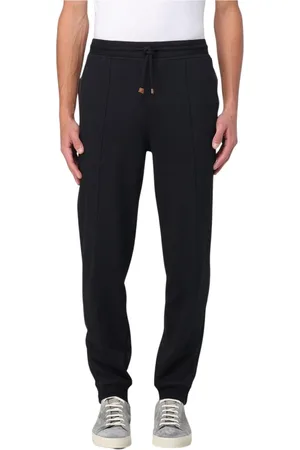 Brunello Cucinelli Homme, Pantalons, Noir, Taille: M Pantalons de survêtement Confortables Classiques Noirs