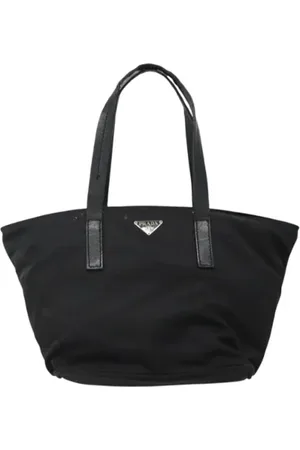 Prada Femme, Pre-owned, Noir, Taille: ONE Size Pre-owned Nylon sacs-prada