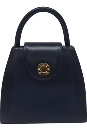 Givenchy Femme, Pre-owned, Bleu, Taille: ONE Size Pre-owned Cuir sacs-main