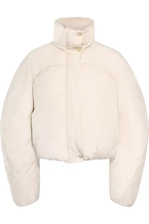 Jacquemus Femme, Vestes, , Taille: 36 FR Veste doudoune crème style Caraco