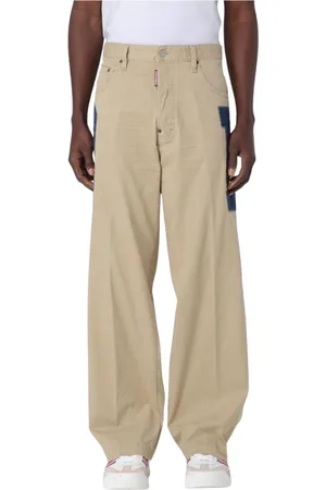 Dsquared2 Homme, Pantalons, , Taille: M Pantalon avec Patch en Denim