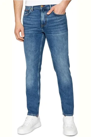 Tommy Hilfiger Homme, Jeans, Bleu, Taille: W32 L30 Jeans classiques en coton avec fermeture à bouton