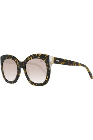 Emilio Pucci Femme, Accessoires, Multicolore, Taille: ONE Size Lunettes de Soleil Carrées Multicolores pour Femmes