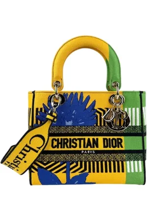Dior Femme, Pre-owned, Multicolore, Taille: ONE Size Pre-owned Toile sacs-dior