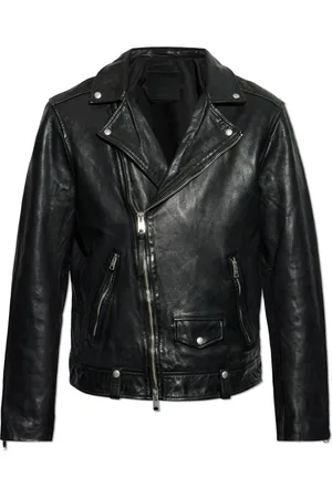 AllSaints Homme, Vestes, Noir, Taille: M Blouson en Cuir Milo