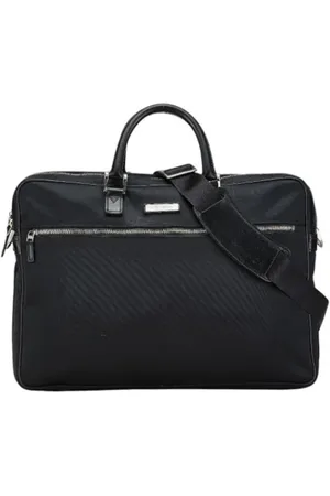 Burberry Femme, Pre-owned, Noir, Taille: ONE Size Pre-owned Cuir sacs-main