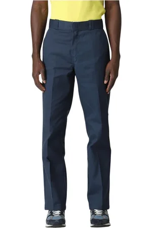 Dickies Homme, Pantalons, Bleu, Taille: W31 Pantalon de travail blanc classique