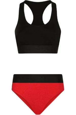 Dolce & Gabbana Femme, Maillots de bain, Multicolore, Taille: 42 FR Collection de Maillots de Bain Bikini Élégants