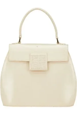 Givenchy Femme, Pre-owned, Blanc, Taille: ONE Size Pre-owned Cuir sacs-main