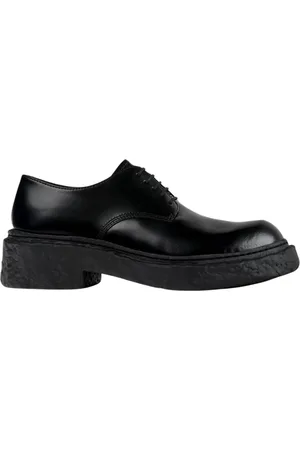 Camper Homme, Chaussures, Noir, Taille: 43 EU Chaussures Brogue Noires Semelle Épaisse