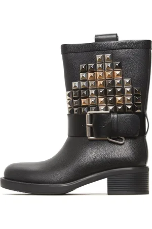 CESARE GASPARI Femme, Chaussures, Noir, Taille: 38 EU Studded Bottines Joan - Noir
