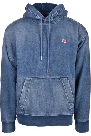 Diesel Homme, Sweatshirts et sweats à capuche, Bleu, Taille: L Haut en Tricot Élégant