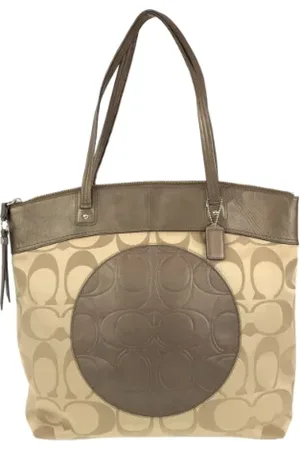 Coach Femme, Pre-owned, , Taille: ONE Size Pre-owned Toile cabas