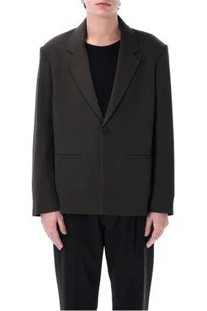 STUDIO NICHOLSON Homme, Vestes, Gris, Taille: L Blazer Classique pour un look élégant