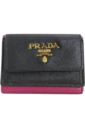 Prada Femme, Pre-owned, Noir, Taille: ONE Size Pre-owned Cuir sacs-prada