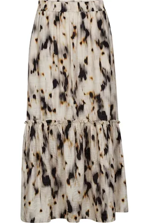Co`Couture Femme, Jupes, Blanc, Taille: 44 FR Jupe Gipsy Féminine avec Volant