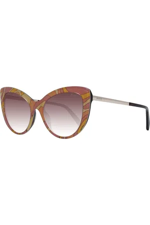 Emilio Pucci Femme, Accessoires, Multicolore, Taille: ONE Size Lunettes de Soleil Cat Eye Multicolores Femme