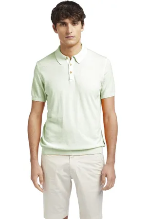At.p.Co Homme, Tops, Vert, Taille: S Polo en Coton Vert