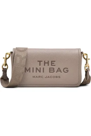 Marc Jacobs Femme, Sacs, Gris, Taille: ONE Size Sac à Bandoulière Gris avec Rabat