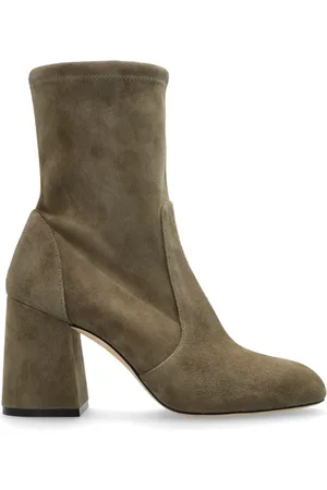 Stuart Weitzman Femme, Chaussures, Vert, Taille: 40 1/2 EU Bottines à talons Yuliana