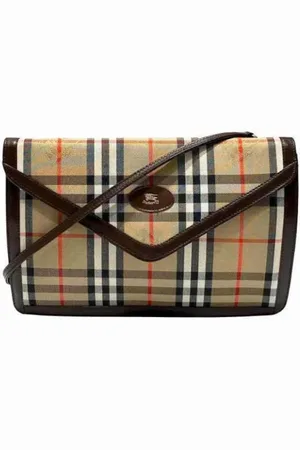 Burberry Femme, Pre-owned, , Taille: ONE Size Pre-owned Toile sacs-burberry