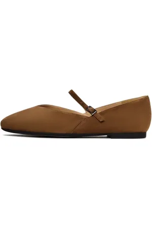 CESARE GASPARI Femme, Chaussures, Brun, Taille: 41 EU Élégantes Mary Janes en daim