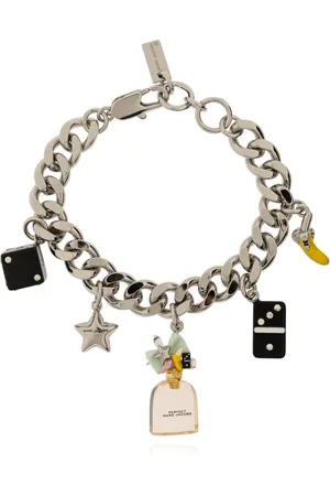 Marc Jacobs Femme, Accessoires, Gris, Taille: ONE Size Bracelet en Laiton