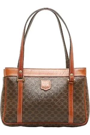 Céline Femme, Pre-owned, Brun, Taille: ONE Size Pre-owned Toile sacs-main