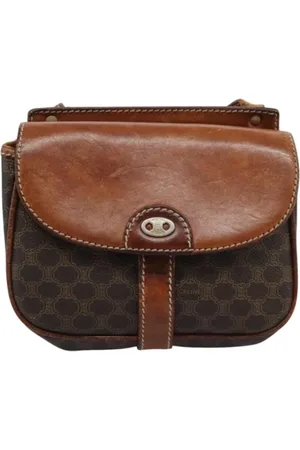 Céline Femme, Pre-owned, Brun, Taille: ONE Size Pre-owned Cuir sacs-celine