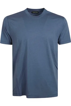 Tom Ford Homme, Tops, Bleu, Taille: M Pulls col rond tricotés