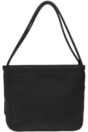 Prada Femme, Pre-owned, Noir, Taille: ONE Size Pre-owned Nylon sacs-prada