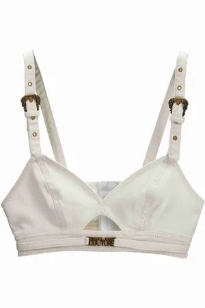 VERSACE Femme, Sous-vêtements, Blanc, Taille: 36 FR Top
