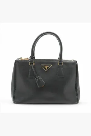 Prada Femme, Pre-owned, Noir, Taille: ONE Size Pre-owned Cuir sacs-prada