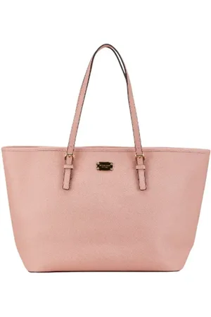 Michael Kors Femme, Pre-owned, Rose, Taille: ONE Size Pre-owned Cuir cabas