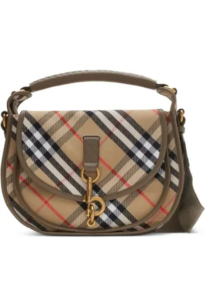 Burberry Femme, Sacs, Multicolore, Taille: ONE Size Sacs Gris avec Bandoulière Réglable