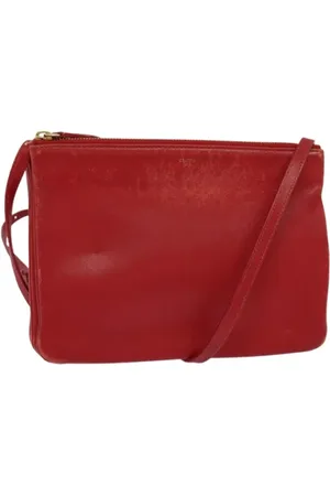 Céline Femme, Pre-owned, Rouge, Taille: ONE Size Pre-owned Cuir sacs-celine