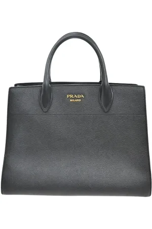Prada Femme, Pre-owned, Noir, Taille: ONE Size Pre-owned Cuir sacs-prada