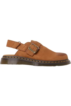 Dr. Martens Homme, Chaussures, Brun, Taille: 41 EU Sandale en cuir marron