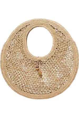 Jacquemus Femme, Sacs, , Taille: ONE Size Sac à main Raffia Circle