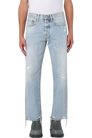 Cycle Homme, Jeans, Bleu, Taille: W34 Jeans Denim Déchirés Homme Bleu
