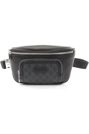 Gucci Homme, Pre-owned, Noir, Taille: ONE Size Pre-owned Toile sacs-gucci