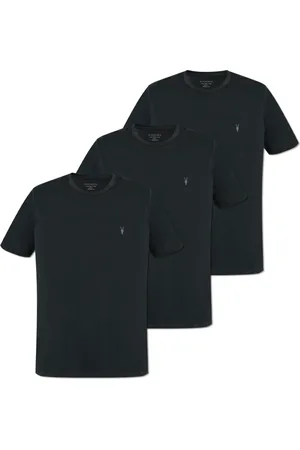 AllSaints Homme, Tops, Noir, Taille: L Trois T-shirts Soutien