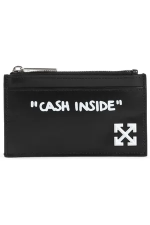 OFF-WHITE Homme, Accessoires, Noir, Taille: ONE Size Portefeuille Noir Accessoires Homme