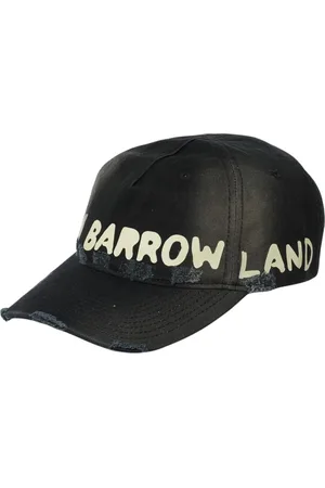 BARROW Homme, Accessoires, Noir, Taille: ONE Size Casquette de baseball usée en noir