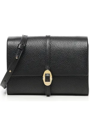 Coccinelle Femme, Sacs, Noir, Taille: ONE Size Sac Bandoulière Noir avec Détail Métallique