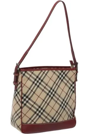 Burberry Femme, Pre-owned, , Taille: ONE Size Pre-owned Toile sacs-main