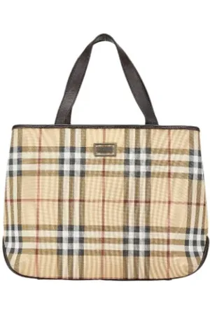 Burberry Femme, Pre-owned, , Taille: ONE Size Pre-owned Cuir sacs-main
