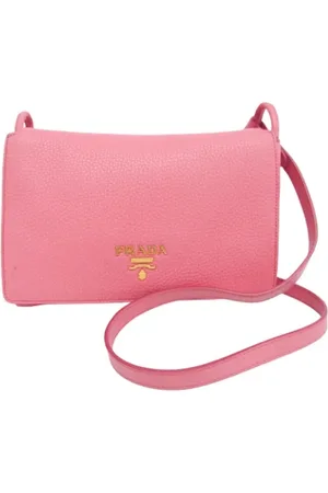 Prada Femme, Pre-owned, Rose, Taille: ONE Size Pre-owned Cuir sacs-prada